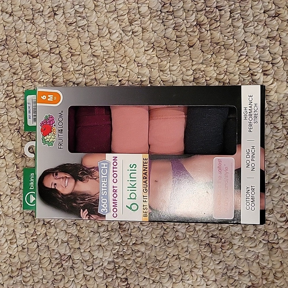 Fruit of the Loom women's underwear, 6M